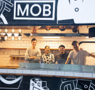 Pavilion signs sustainability manifesto from MOB Kitchen's Lebus