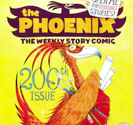 Pullman writes comic strip for Phoenix