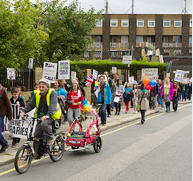 Campaigners raise thousands to challenge library cuts