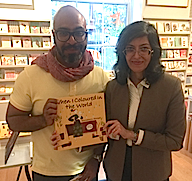 Iranian illustrator celebrated in London after winning visa fight