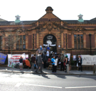 Carnegie Library occupiers vow to remain 'until forced out'