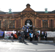 Carnegie Library protestors handed court order