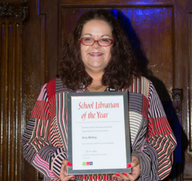 Amy McKay wins school librarian of the year award
