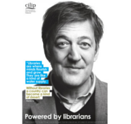 Stephen Fry backs libraries in poster campaign 