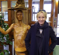 J K Rowling visits Orkney Library book club