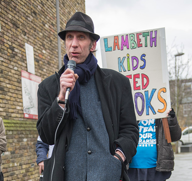 Will Self joins march against Lambeth library closures 