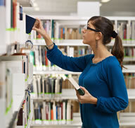 Librarian jailed for stealing books 