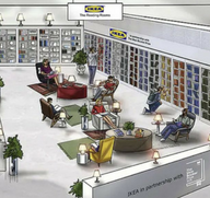 IKEA 'Reading Rooms' to celebrate Man Booker longlist