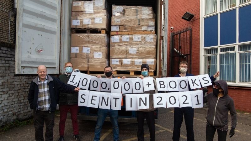Trade donates over one million books via Book Aid International