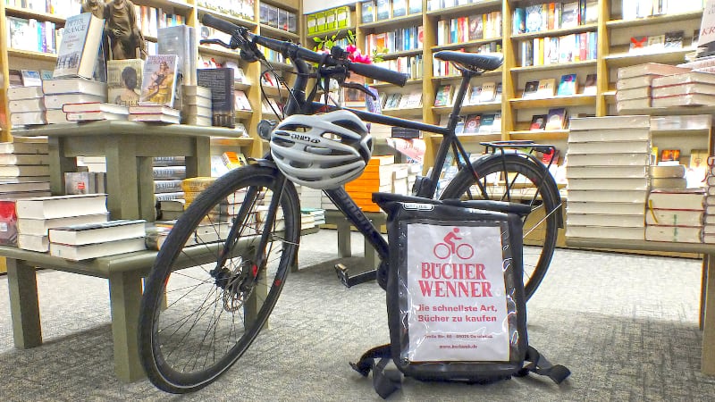 Cycle couriers help Wenner&#8217;s bookshops become Germany&#8217;s first climate-neutral bookseller