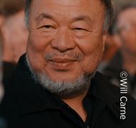 Artwork for Ai Weiwei&#8217;s memoir broadcast across Piccadilly Circus billboard