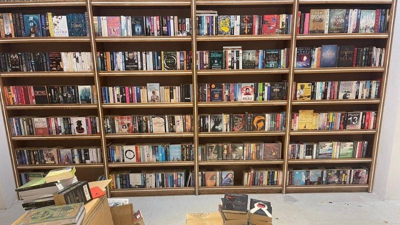 Gaza bookshop 'rises from the ashes' after crowdfunding appeal