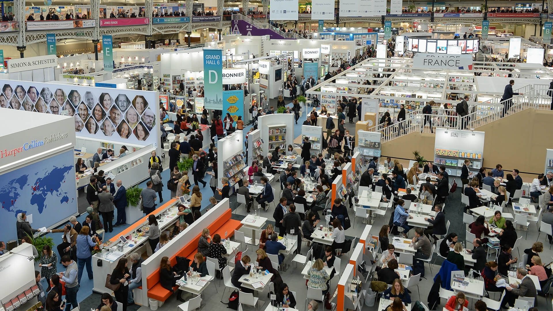 London Book Fair is part of RELX's Exhibitions business