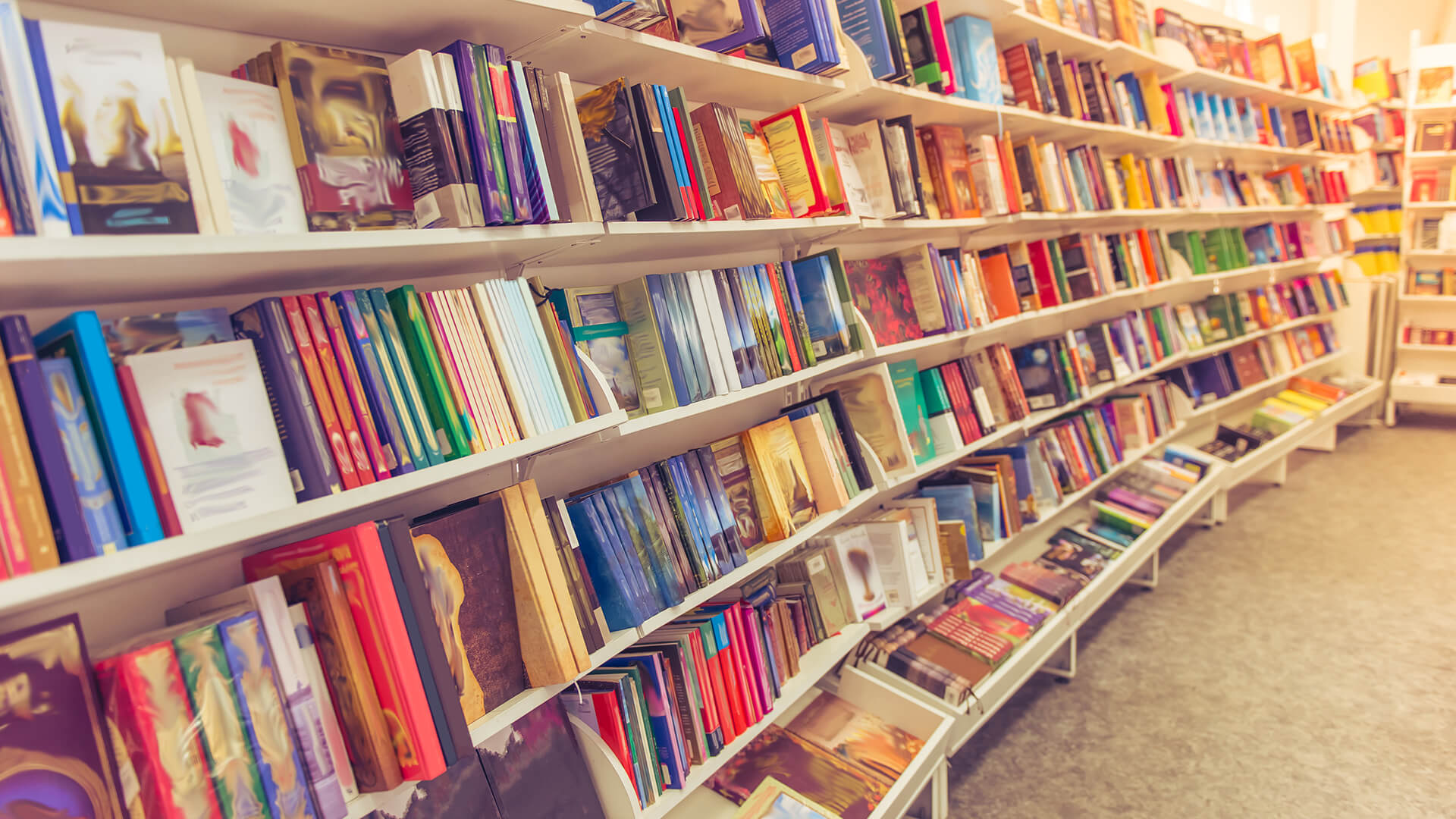 Bookshops' shelves are an act of curation