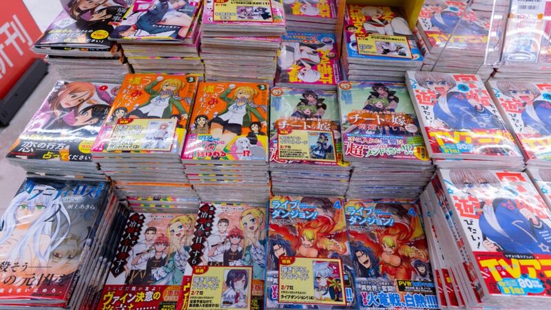 Manga authors boost translated fiction sales