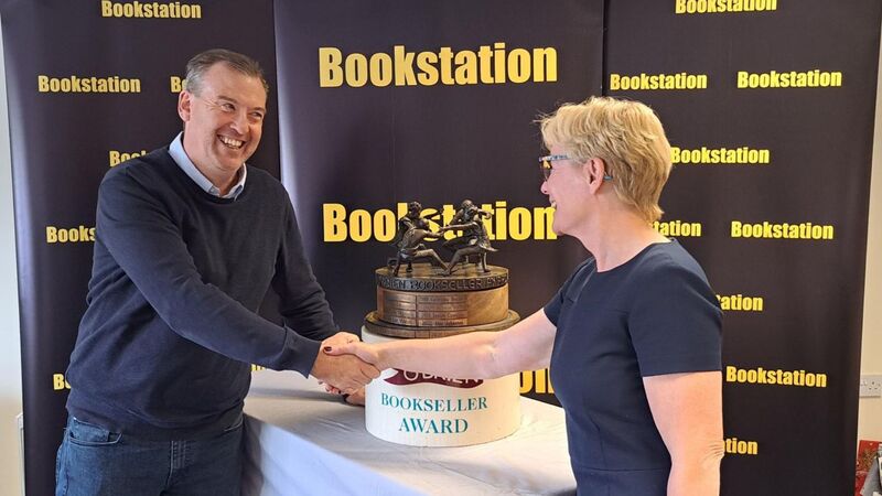 Bookstation's Johnston wins O’Brien Press Bookseller of the Year Award