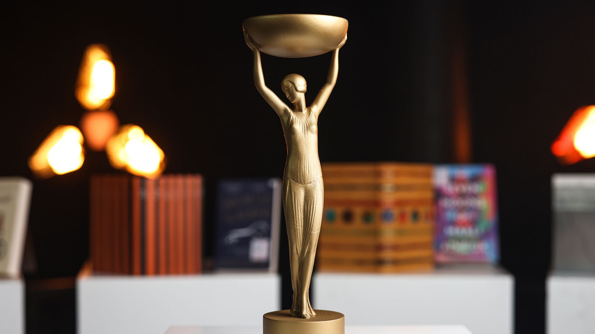 The Booker Prize's newly reinstated trophy