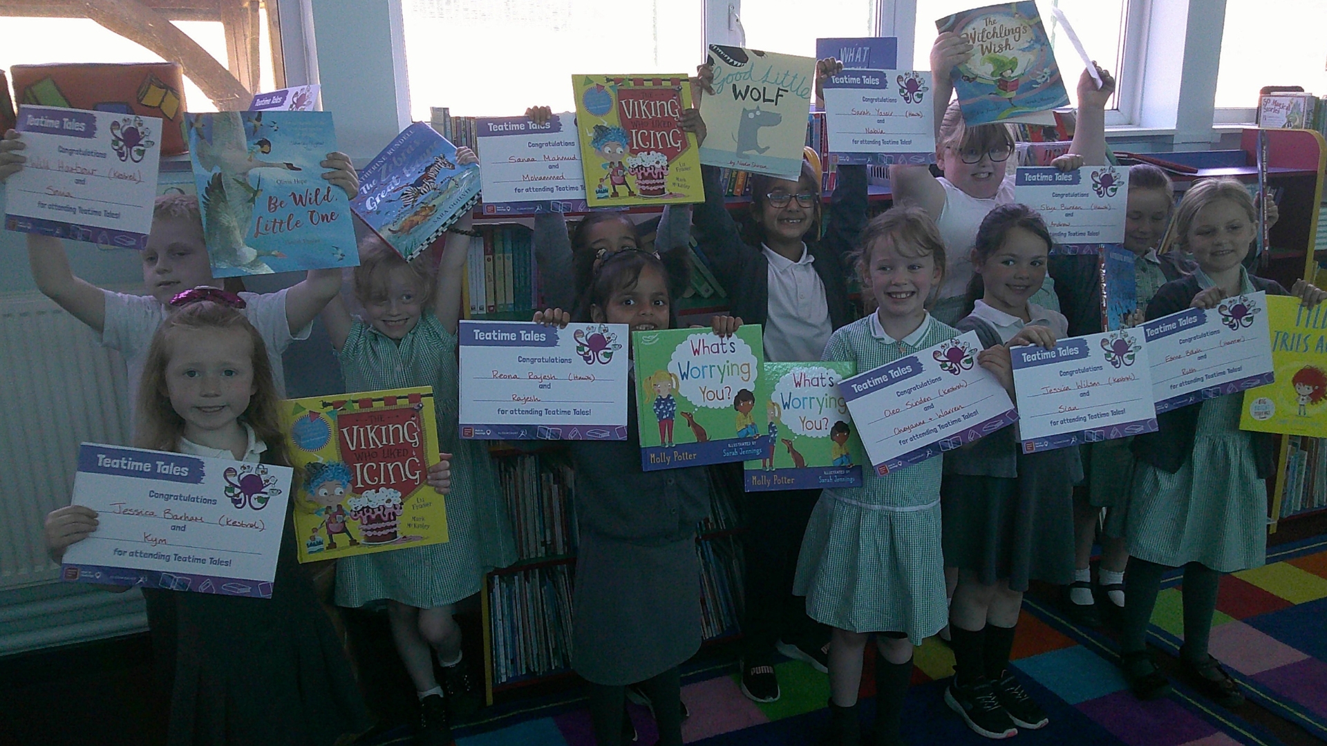 Tea Time Tales at Hollington Primary Academy Summer Term