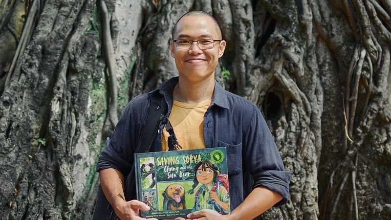 Jeet Zdung discusses his award-winning graphic novel, conservation and art