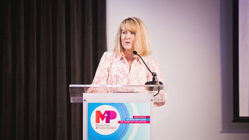 Shanahan discusses launching the Women's Prize for Non-Fiction to kick off M&P conference