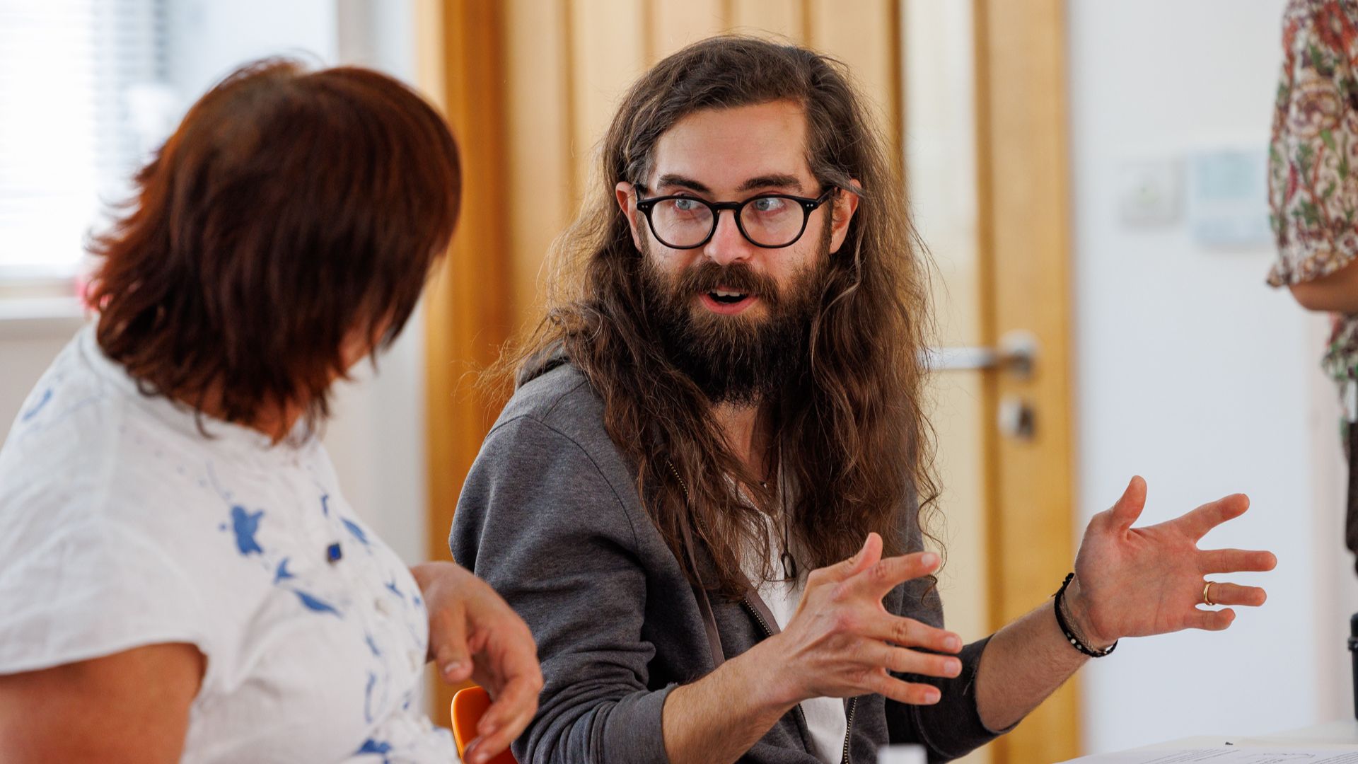Workshop at National Centre for Writing, Dragon Hall © Luke Witcomb