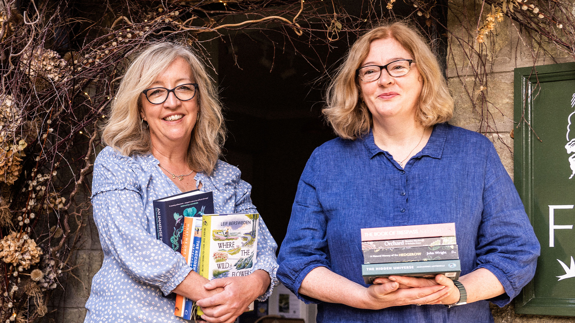 Karen Brazier and Amber Harrison at FOLDE, Dorset