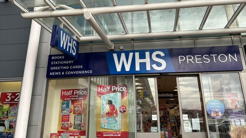 W H Smith rebrands logo of some high street stores to 'WHS'