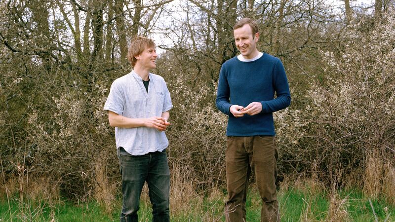 Magic Cat signs picture book with Robert Macfarlane and Johnny Flynn 