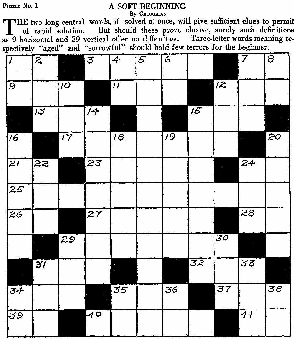 Simon & Schuster's first publication, The Cross Word Puzzle Book, which debuted on 10th April 1924