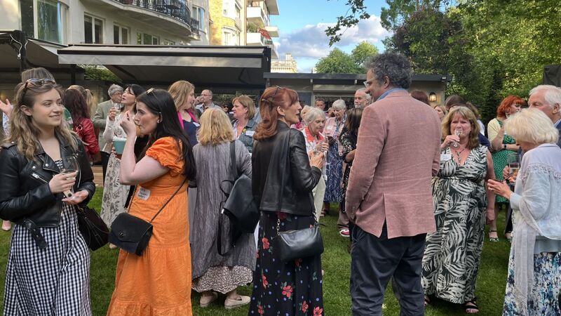 Joffe Books celebrates 10th anniversary with garden party