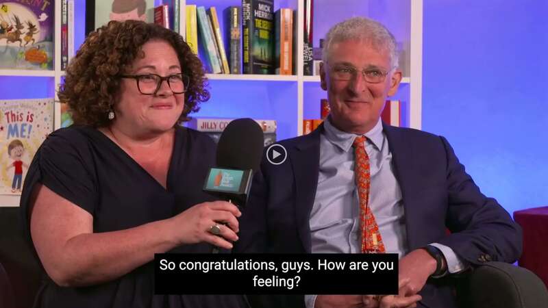 Rebecca Gray and Andrew Franklin Interview | The British Book Awards 2024