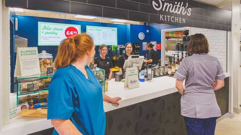 WHSmith launches new store format selling food and drink