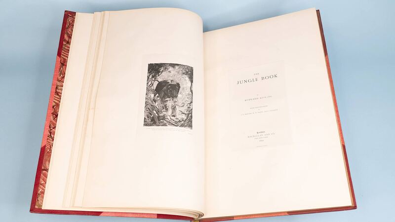 Rudyard Kipling’s The Jungle Book page proofs allocated to Cambridge University Library