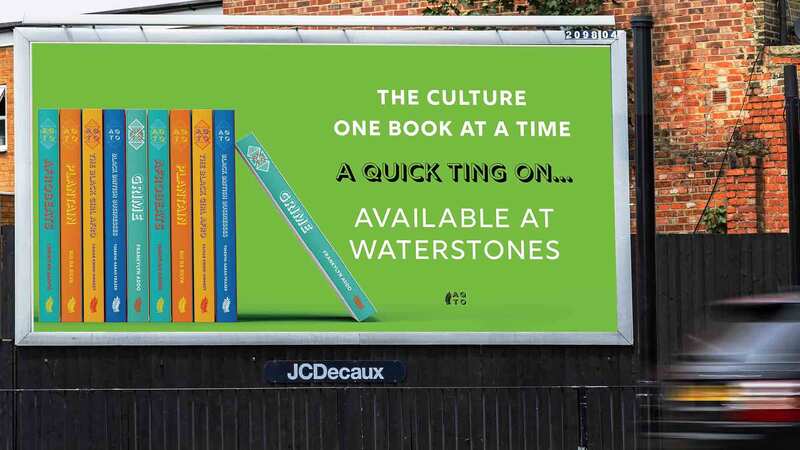 Jacaranda's A Quick Ting On book series features across London train stations