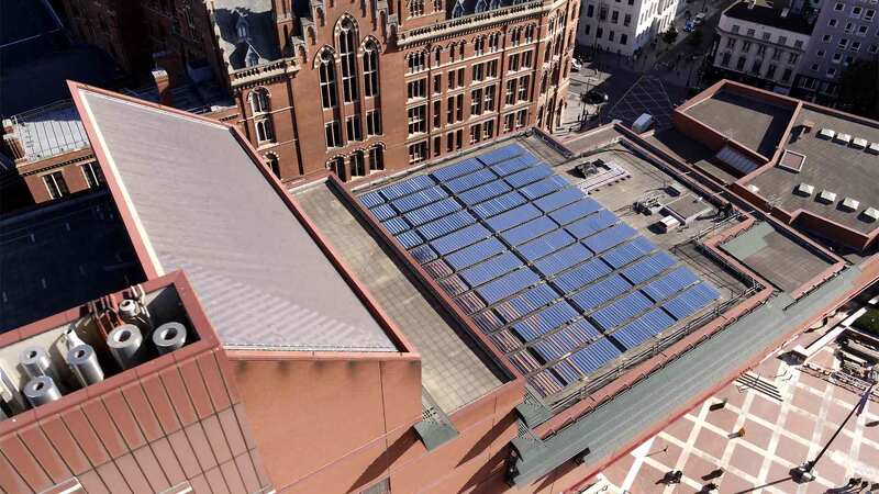 British Library hosting UK’s largest solar heat project