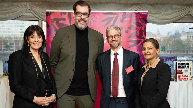 Books are key exports for the UK, Richard Osman tells MPs in Houses of Parliament speech