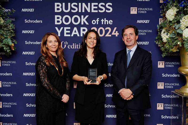 Olson wins Financial Times and Schroders Business Book of the Year 2024