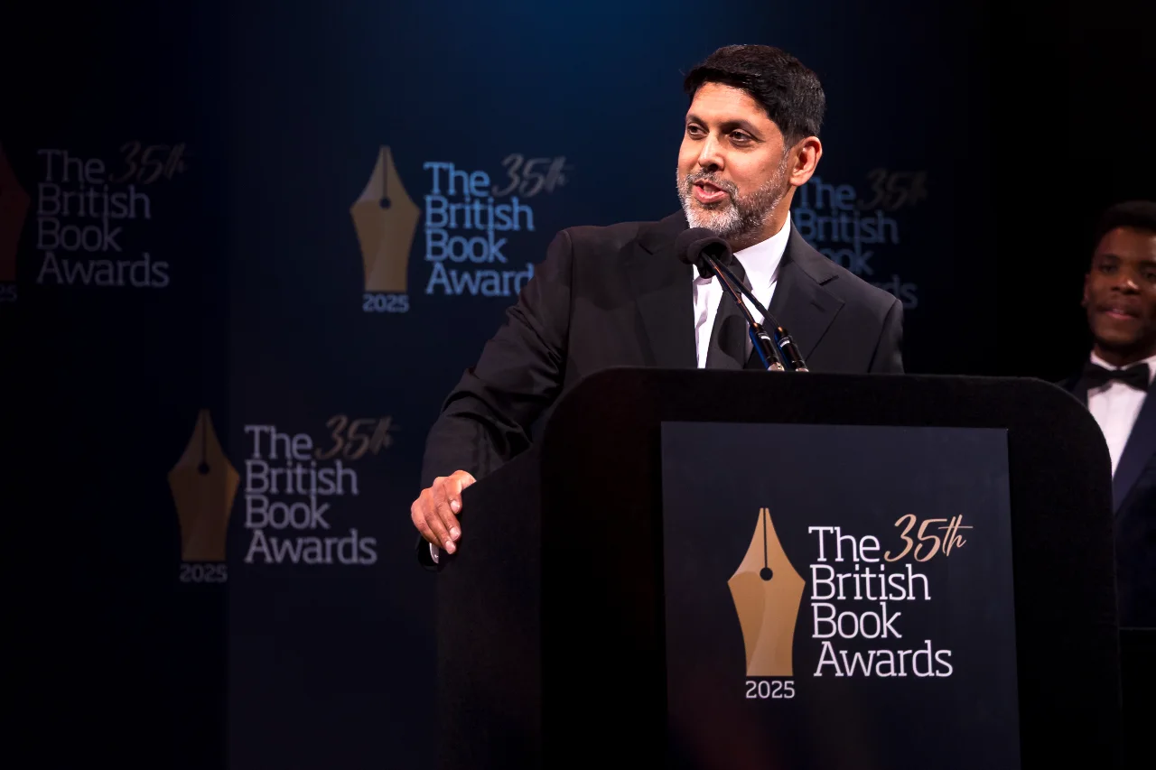 2025: Abir Mukerjee, winner of the Crime & Thriller Book of the Year Nibbie