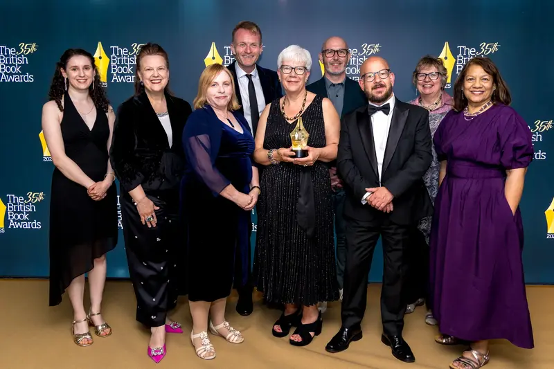 2025: The team from Manchester Libraries, winner of the Library of the Year Nibbie