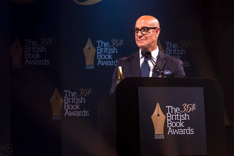 2025: Stanley Tucci, winner of the Non-Fiction Lifestyle & Illustrated Nibbie