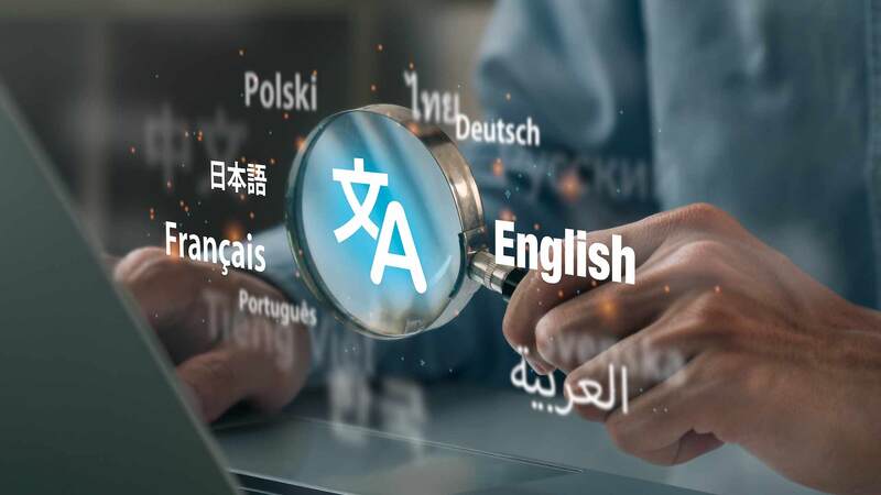 Between languages