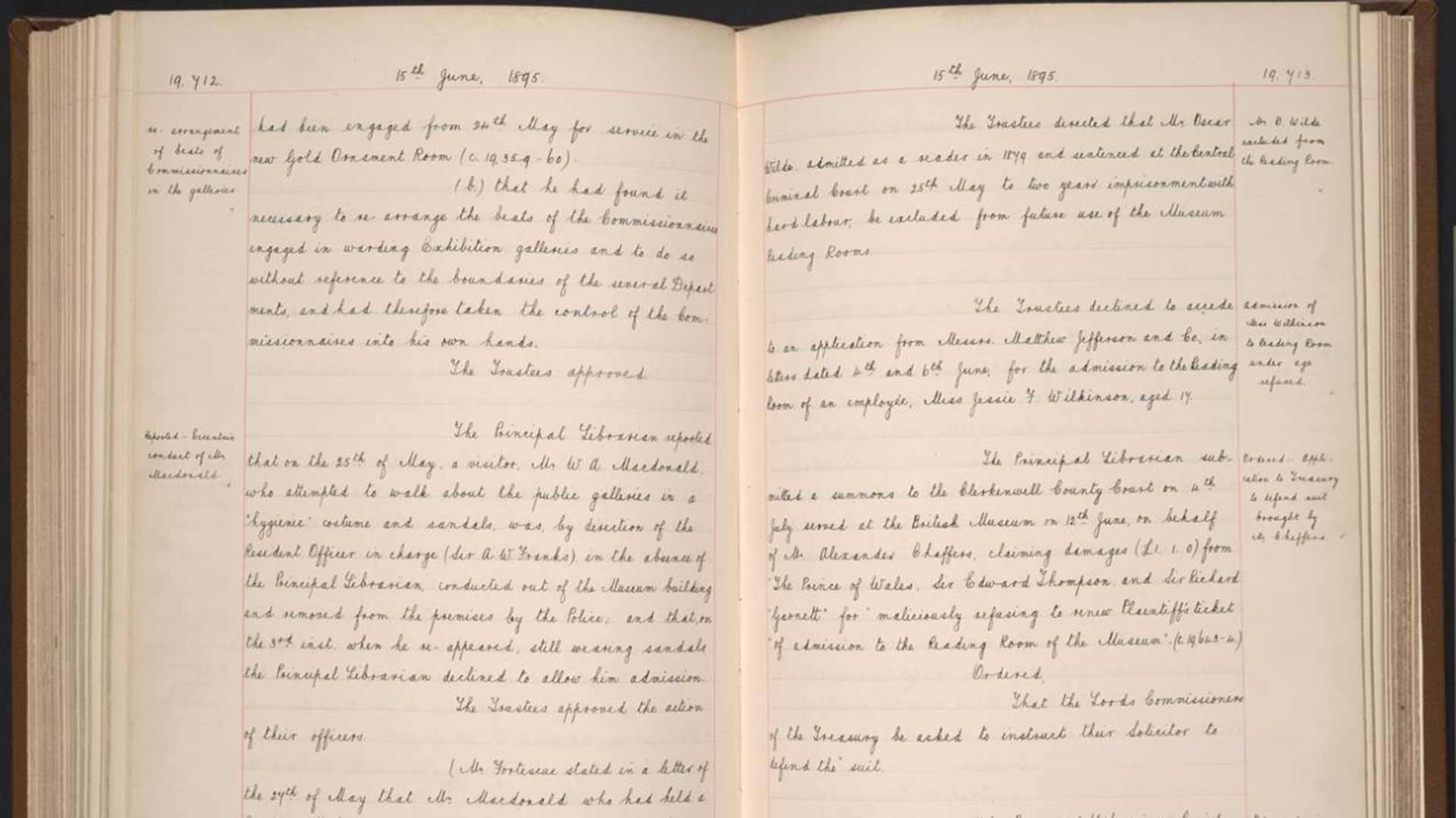 British Library to symbolically reinstate Oscar Wilde's reader pass 130 years on