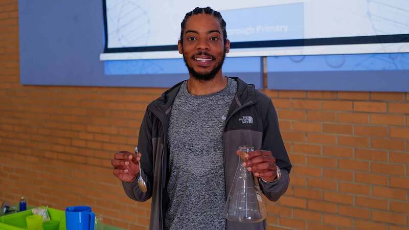 Latest school library in Coronation Libraries programme opened by Big Manny