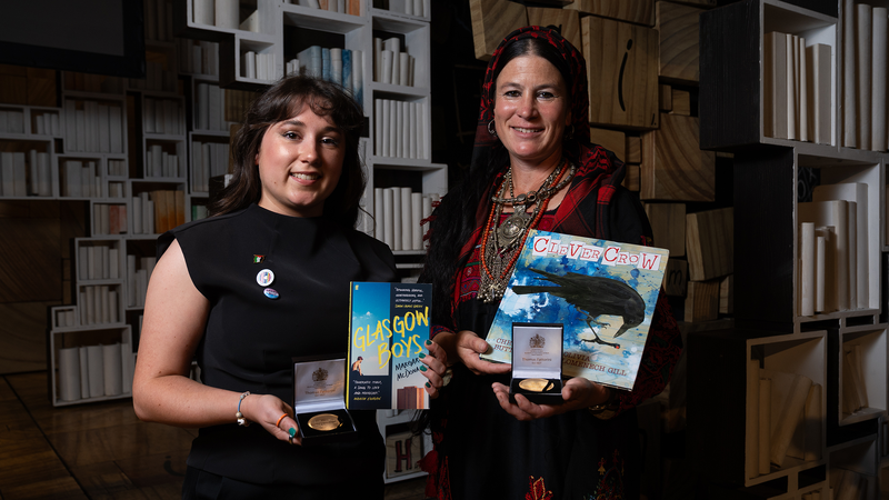 Margaret McDonald becomes youngest-ever winner of the Carnegie Medal for Writing