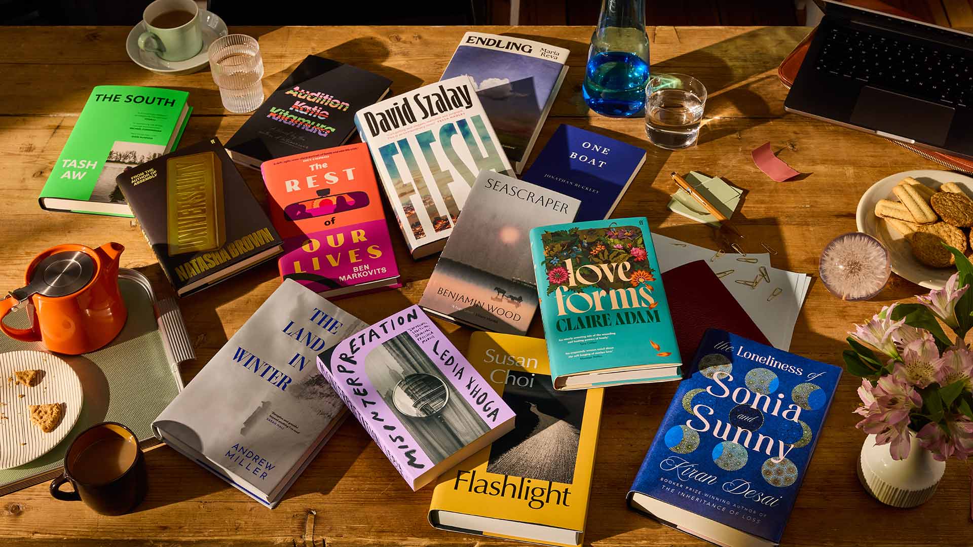 Booker Prize 2025 longlist © Yuki Sugiura for Booker Prize Foundation Booker Prize 2025 longlist © Yuki Sugiura for Booker Prize Foundation