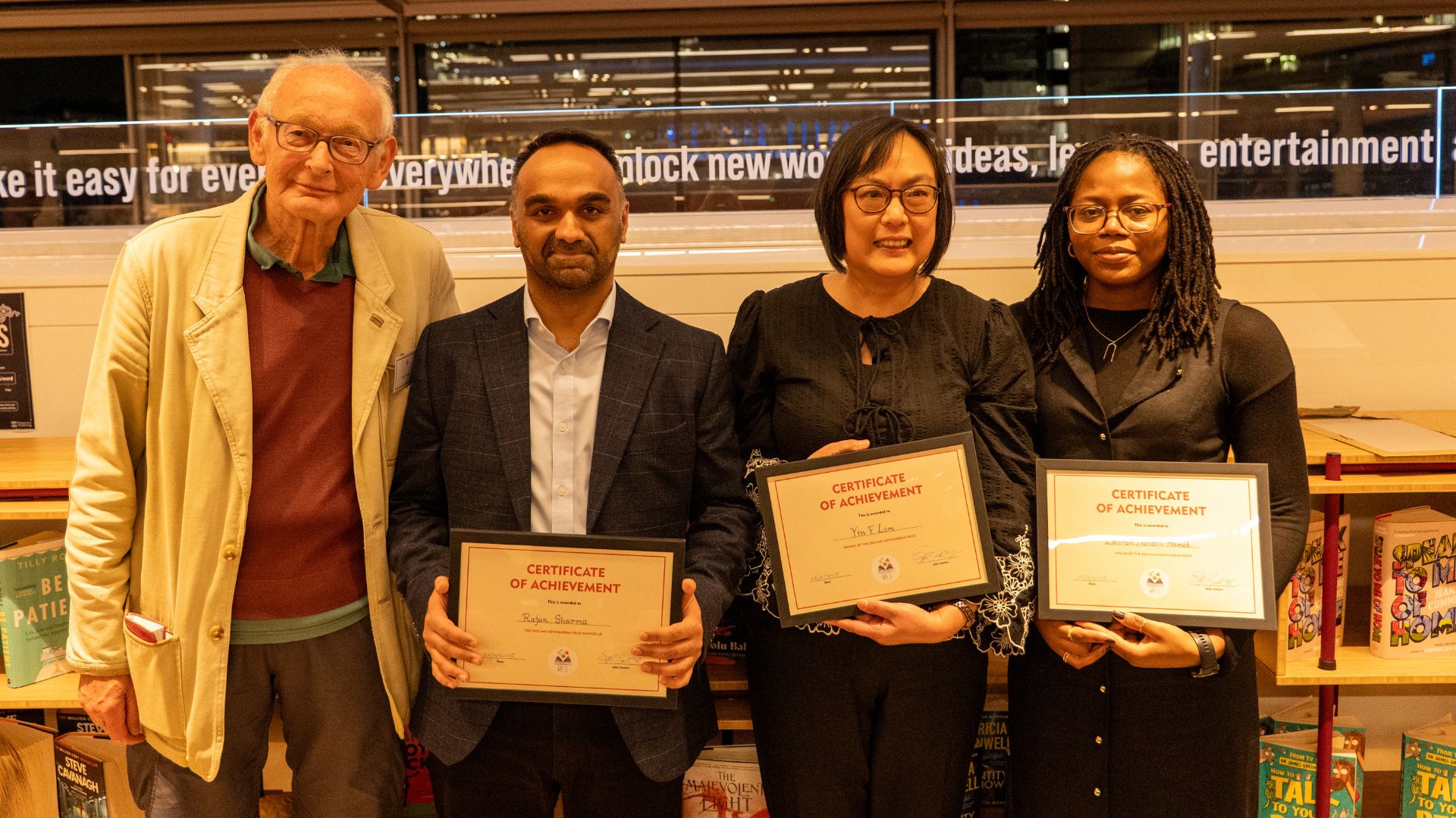 Mo Siewcharran prize