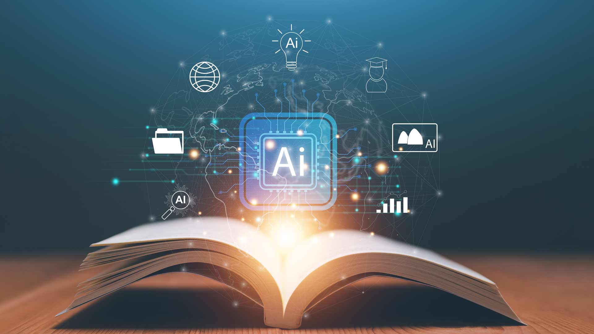 Aritificial intelligence book open c Shutterstock