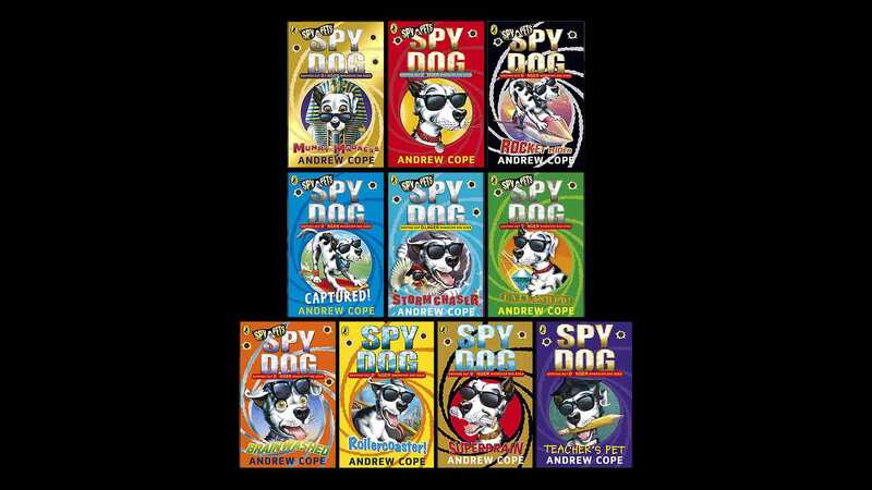 Puffin pulls Andrew Cope's Spy Dog series from schools and shops after linked website shows adult content