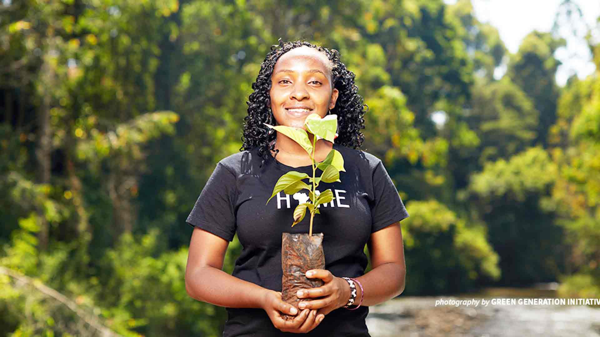 Elizabeth Wathuti &copy; Green Generation Initiative