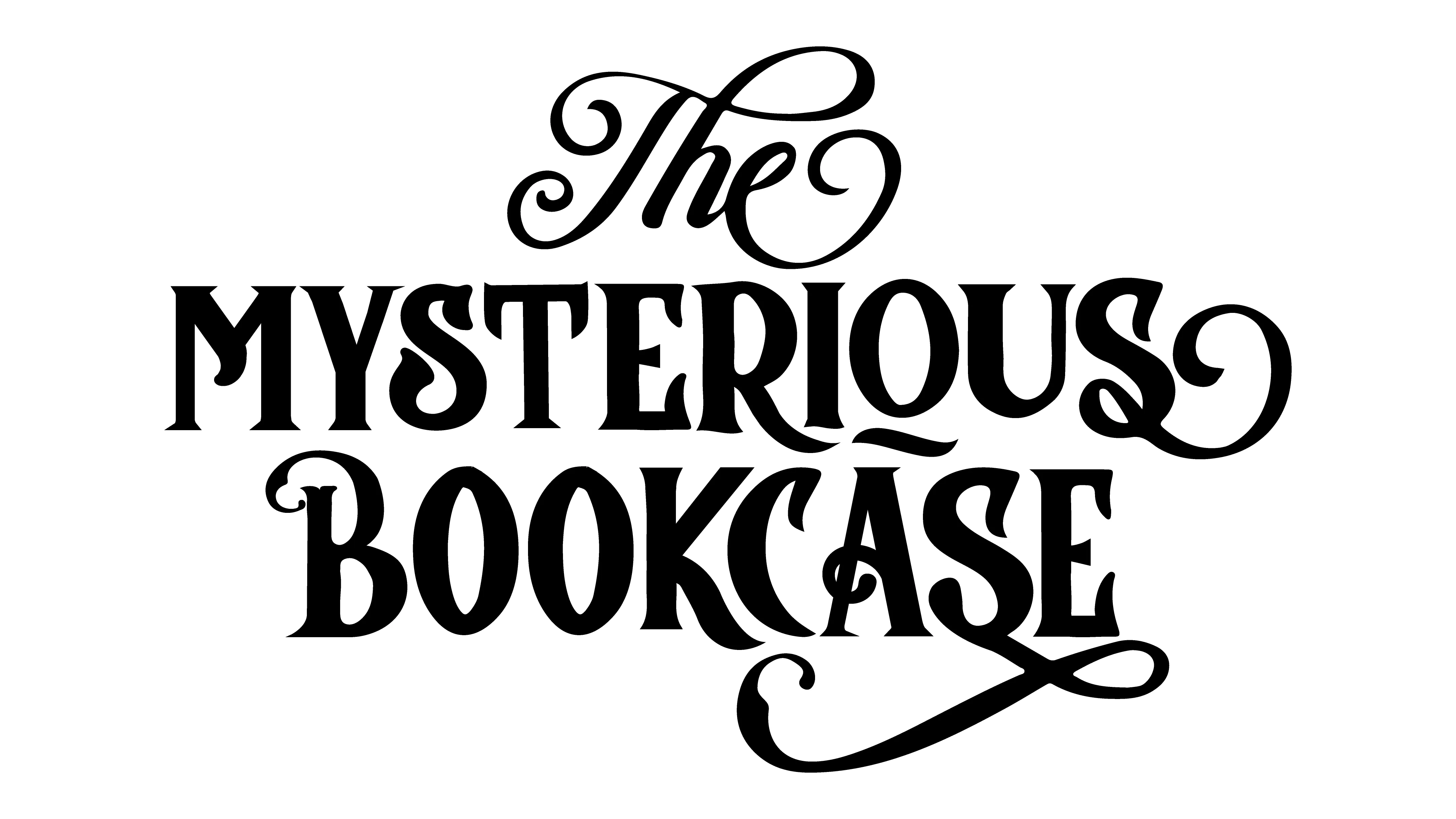 The mysterious bookscase logo